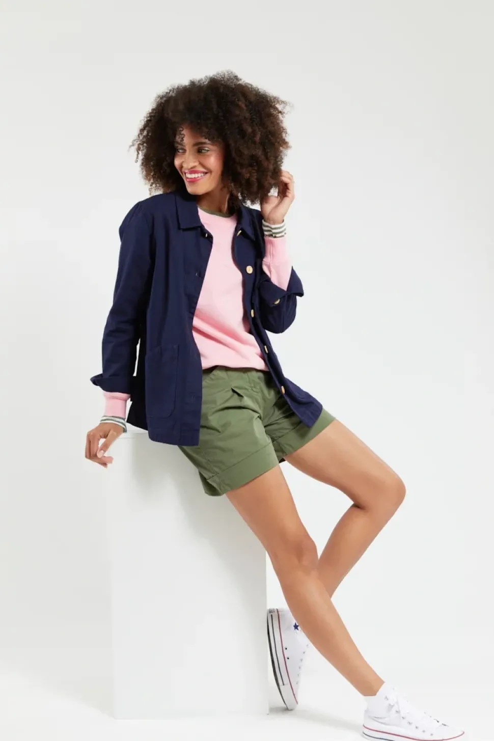 Armor Lux Short Heritage groen