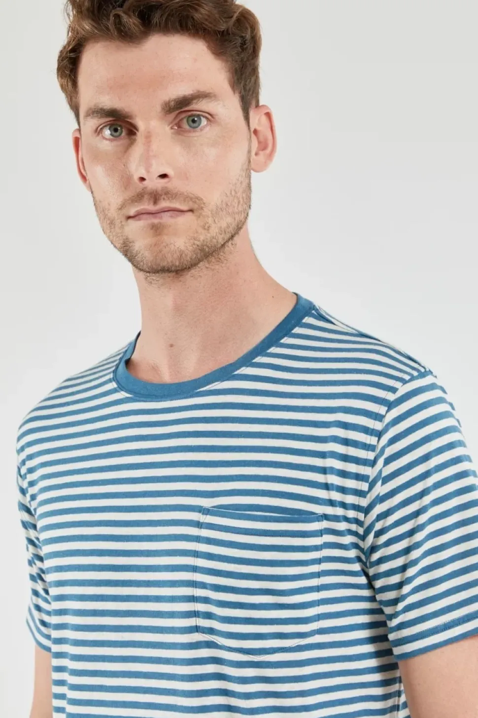 Armor Lux T-shirt Héritage lagoon arm/nature