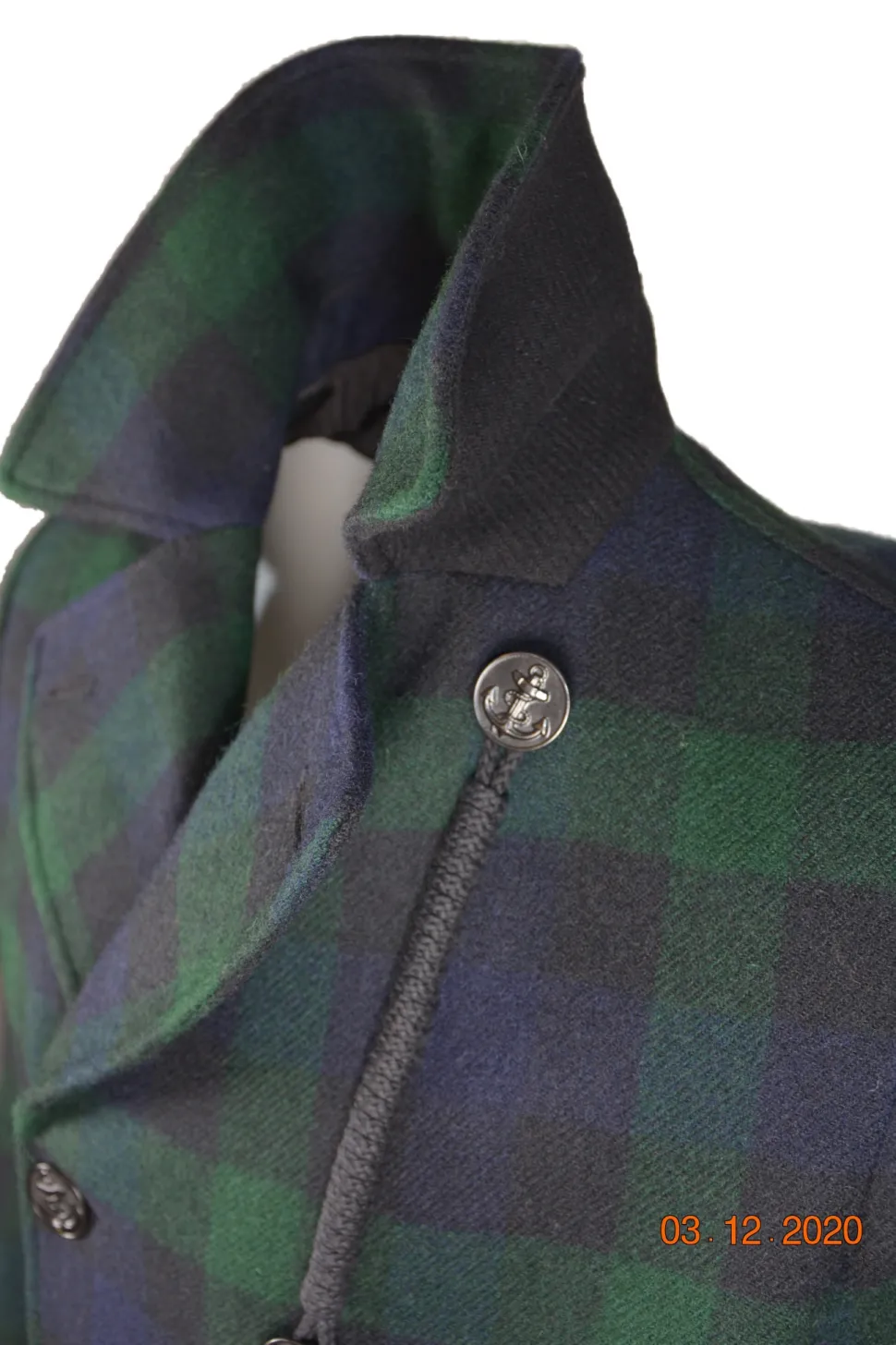 Camplin Island Peacoat Black Watch