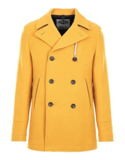 Camplin Island Peacoat Shetland geel