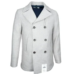 Camplin Island Peacoat Shetland licht grijs