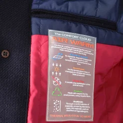 Camplin Island Peacoat Shetland Navy