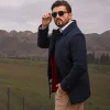 Camplin Overcoat Moon Blauw