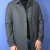 Camplin Overcoat Moon Tweed