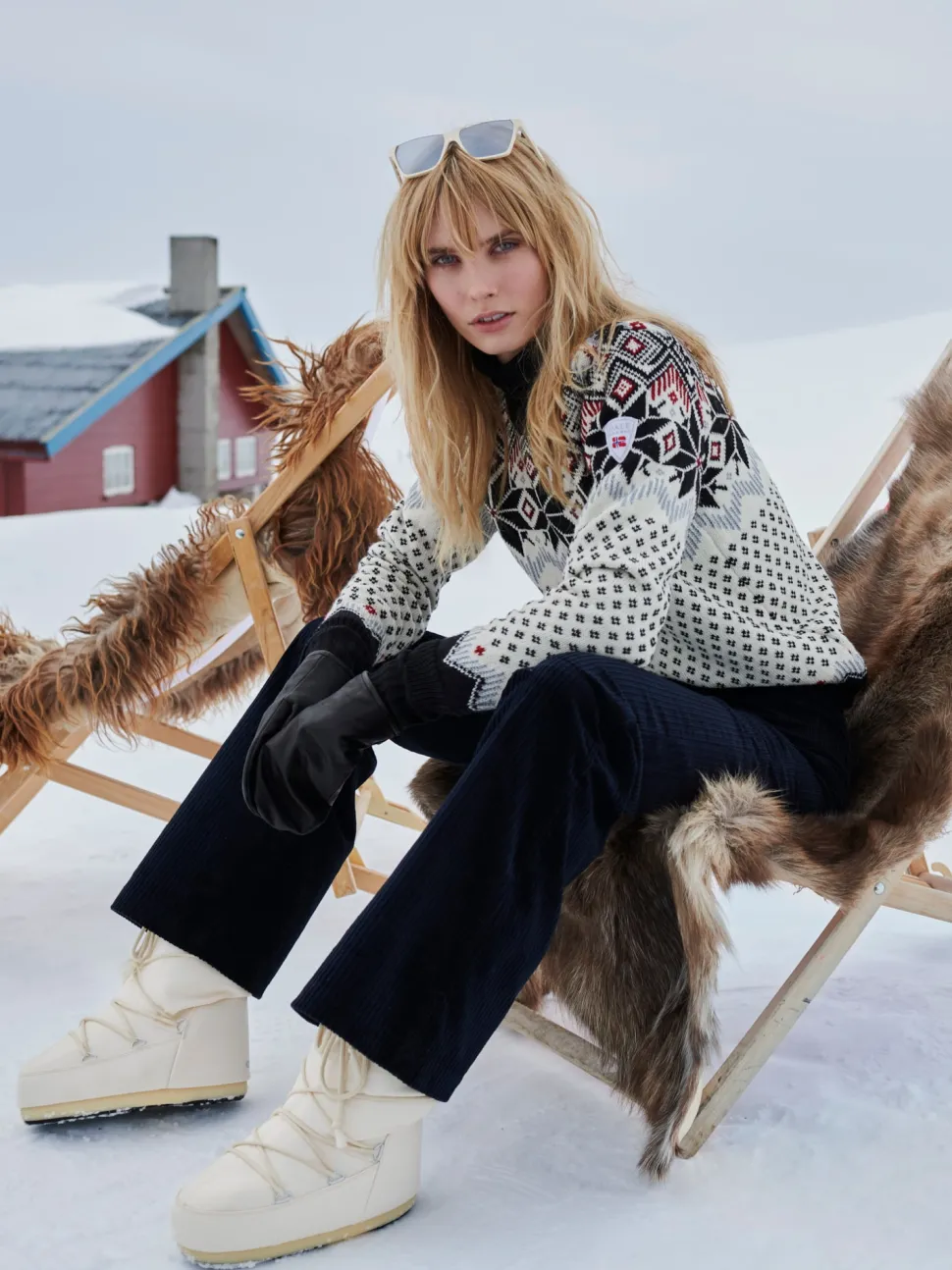 Dale of Norway Vilja sweater zwart