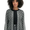 Dale of Norway Wollen Vest Singsaker zwart offwhite