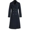 Dalmard Marine Carnac lange peacoat