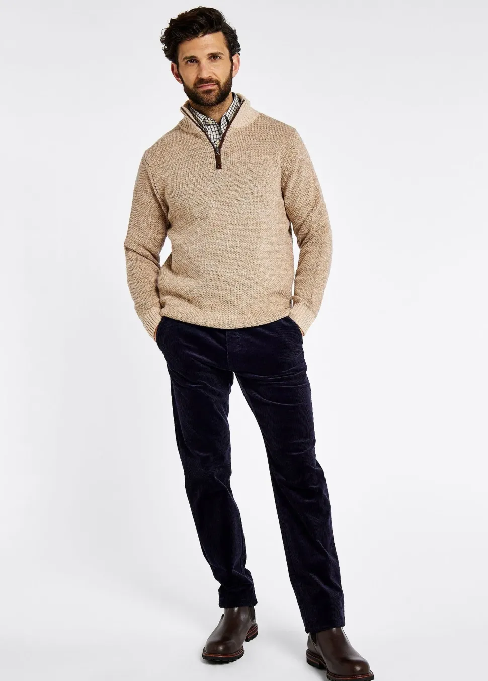 Dubarry Stride Corduroy Broek in Blauw