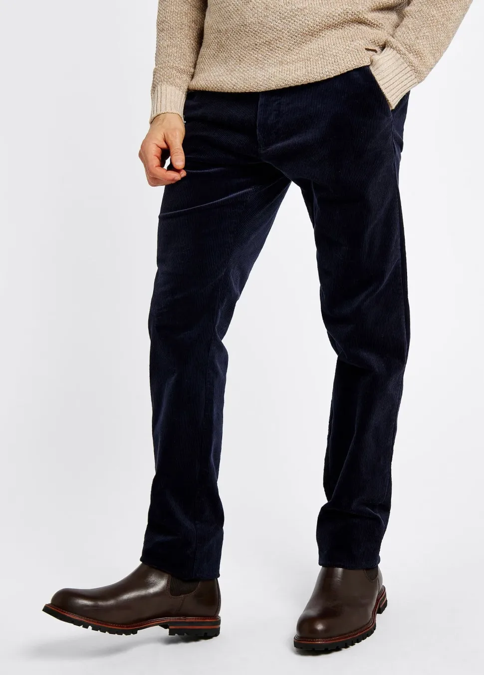 Dubarry Stride Corduroy Broek in Blauw