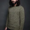 Fisherman out of Ireland Crew Neck ribbed detailing