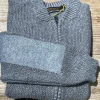 Fisherman out of Ireland Seed Stitch Vest Pebble