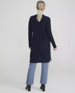 Holebrook Ada wollen jurk navy