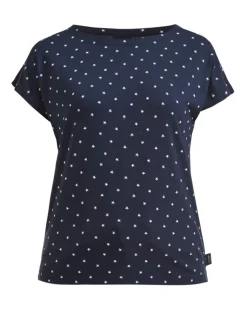 Holebrook Bianca Capsleeve navy/wit
