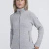 Holebrook Claire Fullzip WP Grijs Gemeleerd
