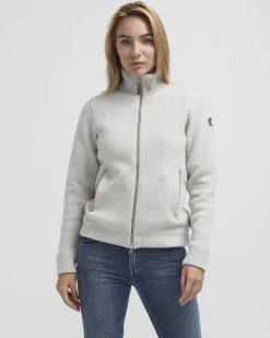 Holebrook Claire Fullzip WP Lichtgrijs