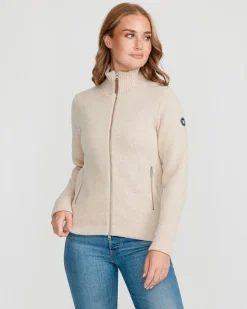 Holebrook Claire Fullzip WP Zand