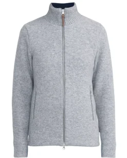Holebrook Claire Fullzip WP Grijs Gemeleerd