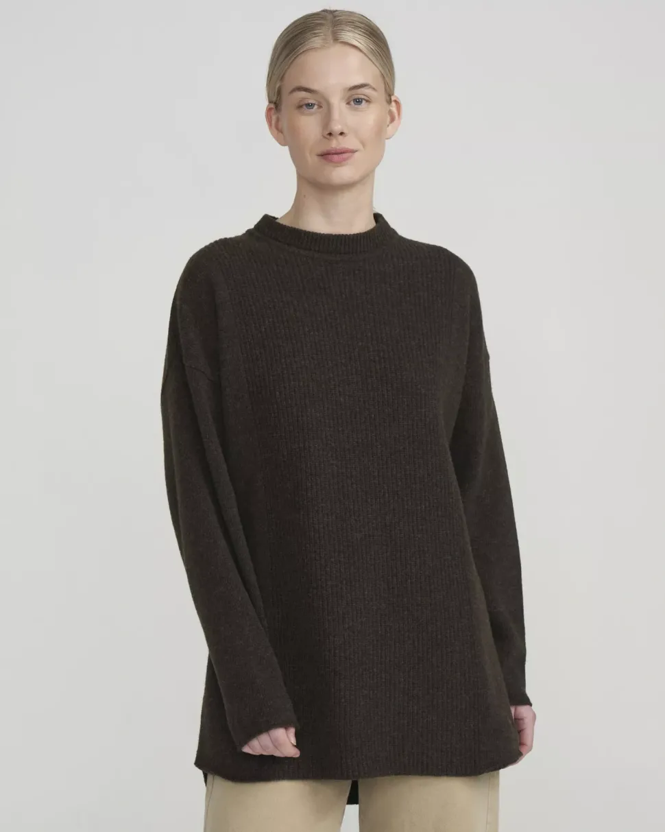 Holebrook Estrid Roll Neck bruin
