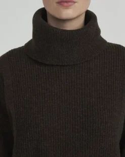 Holebrook Estrid Roll Neck bruin