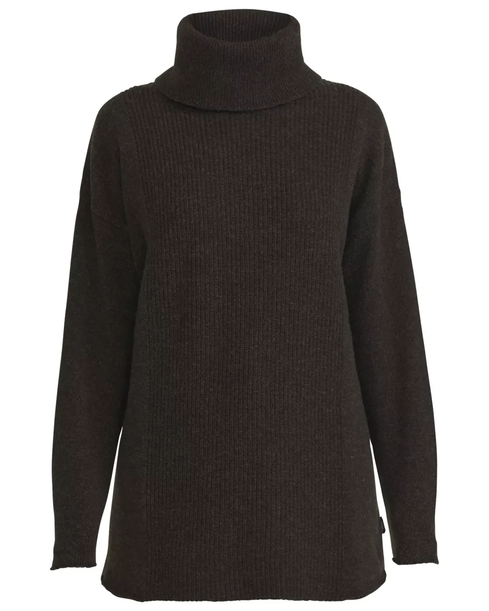 Holebrook Estrid Roll Neck bruin