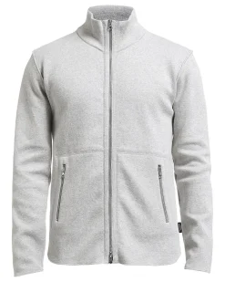 Holebrook Joel gebreid vest grijs