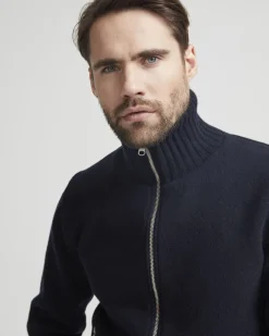 Holebrook Mans Zip Navy