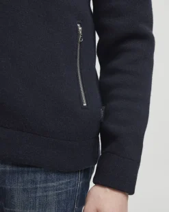 Holebrook Mans Zip Navy