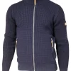 Ivanhoe of Sweden Moritz full zip navy