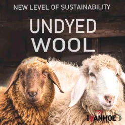 Ivanhoe Twig Vest ongeverfde wol