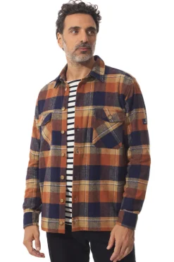 Mousqueton Houthakkers overshirt bruin