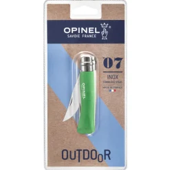 Opinel 7 RVS groen