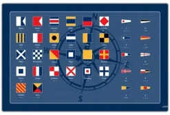 Placemat seinvlaggen