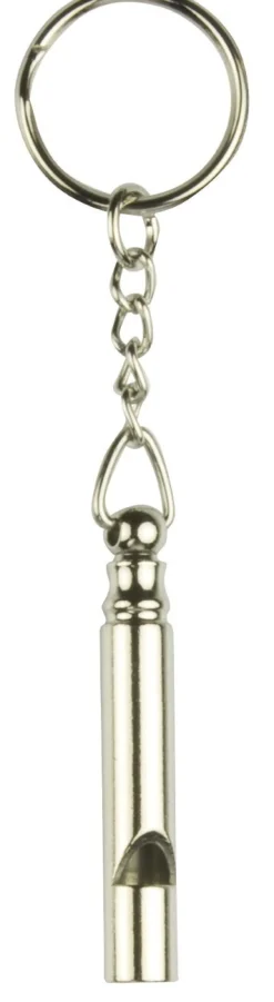 Sleutelhanger chromen fluit