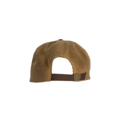 Stallington Wax cap leren klep beige