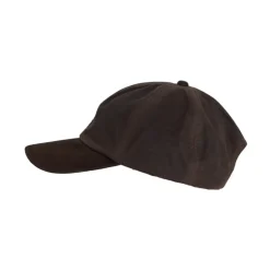 Stallington Wax cap leren klep olijf