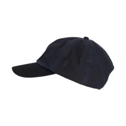 Stallington Wax cap leren klep navy