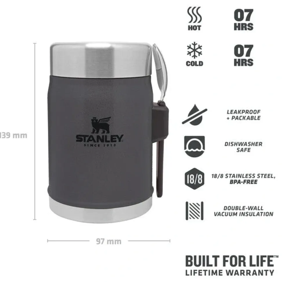 Stanley Legendary Food Jar charcoal