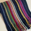 The Scarf Company Sjaal Dark Blue/Yellow