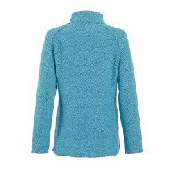 Weird Fish geranium 1/4 zip classic macaroni sweatshirt cyaan