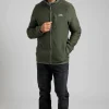 Weird Fish Transom Full Zip Groen