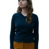 William Lockie Carmen V-hals groen