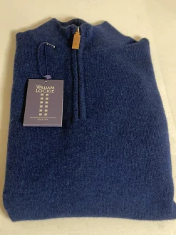 William Lockie Dori Short Zip Neck Regatta